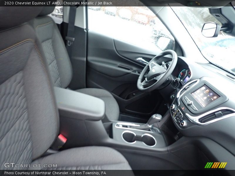 Chocolate Metallic / Jet Black 2020 Chevrolet Equinox LT AWD