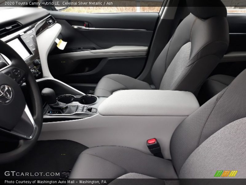 Celestial Silver Metallic / Ash 2020 Toyota Camry Hybrid LE