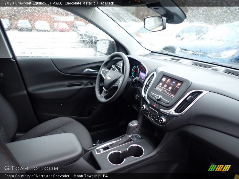 Chocolate Metallic / Jet Black 2020 Chevrolet Equinox LT AWD