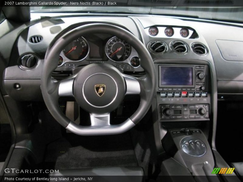  2007 Gallardo Spyder Black Interior