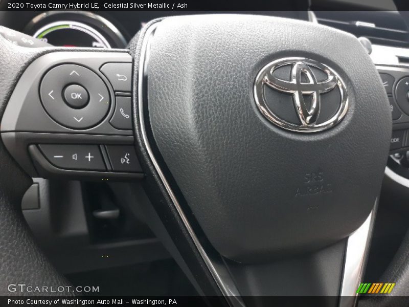 Celestial Silver Metallic / Ash 2020 Toyota Camry Hybrid LE