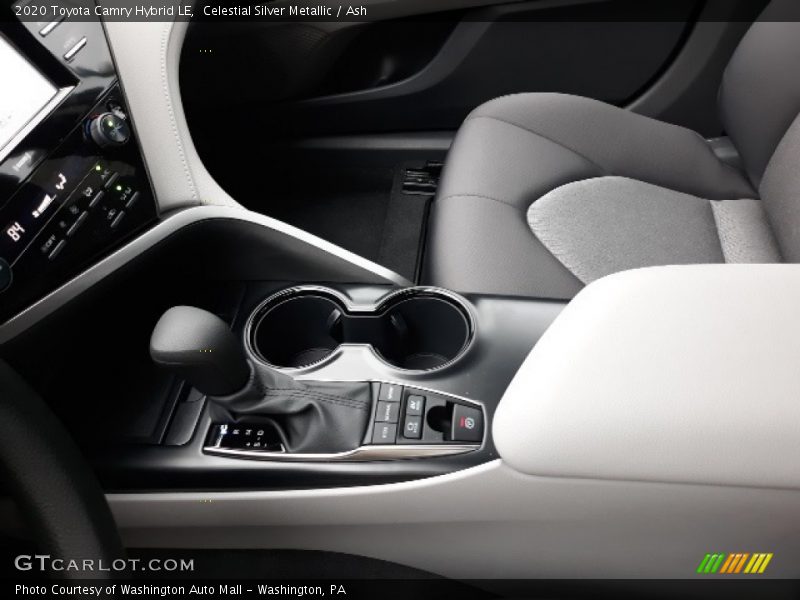 Celestial Silver Metallic / Ash 2020 Toyota Camry Hybrid LE