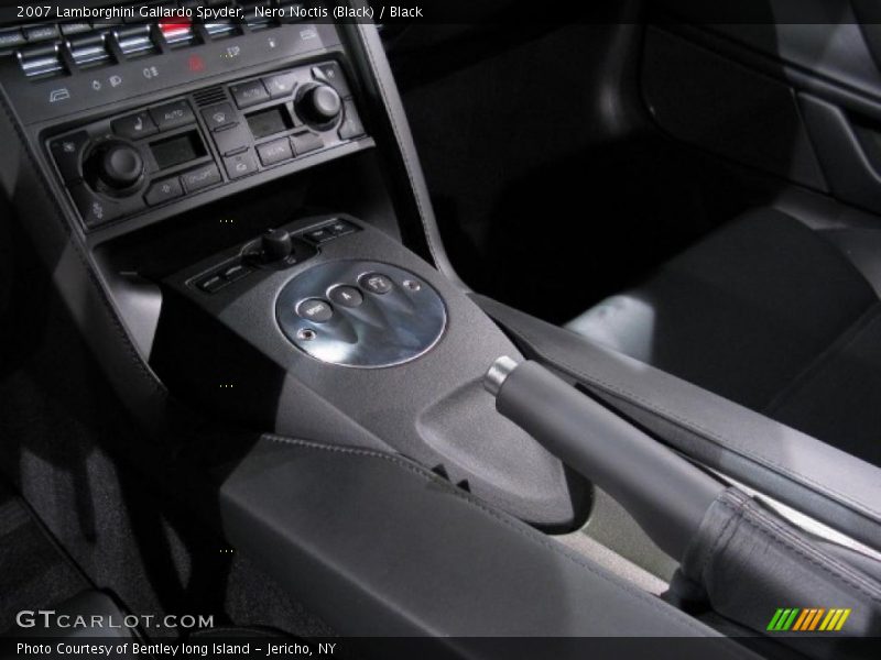  2007 Gallardo Spyder Black Interior