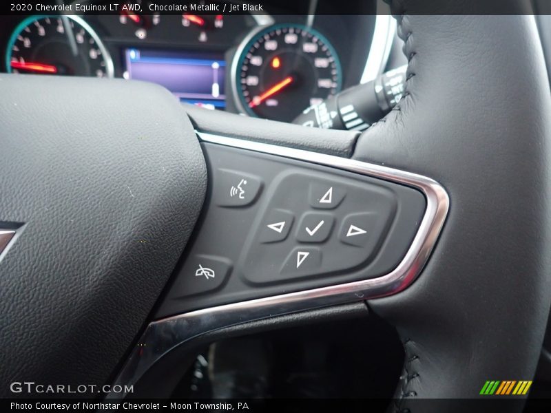 Chocolate Metallic / Jet Black 2020 Chevrolet Equinox LT AWD