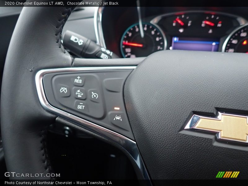 Chocolate Metallic / Jet Black 2020 Chevrolet Equinox LT AWD