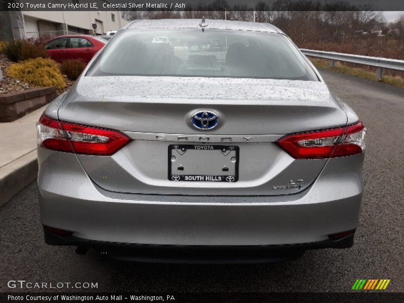 Celestial Silver Metallic / Ash 2020 Toyota Camry Hybrid LE