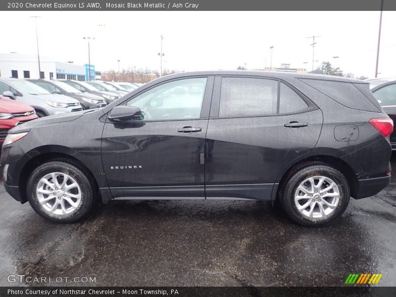 Mosaic Black Metallic / Ash Gray 2020 Chevrolet Equinox LS AWD