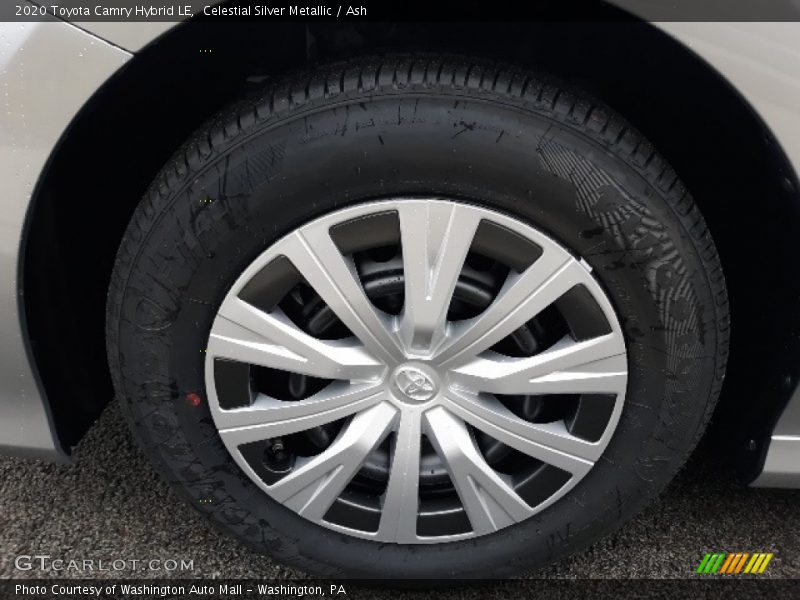 Celestial Silver Metallic / Ash 2020 Toyota Camry Hybrid LE