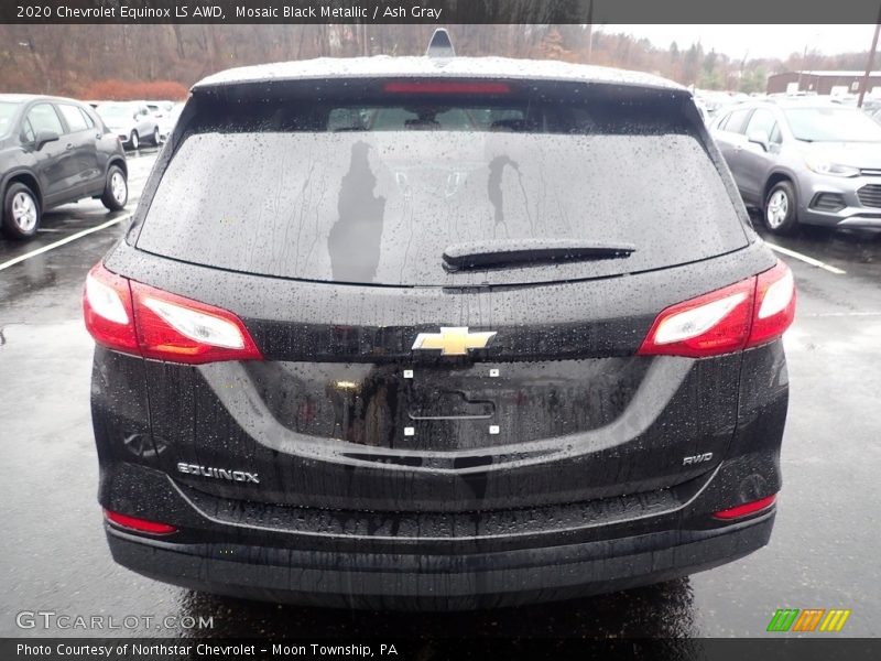 Mosaic Black Metallic / Ash Gray 2020 Chevrolet Equinox LS AWD