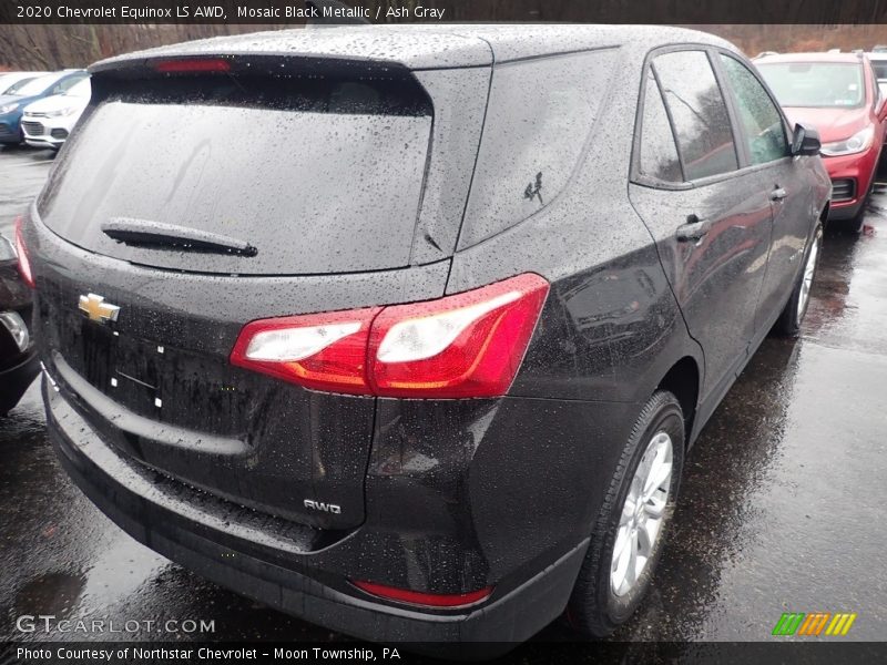 Mosaic Black Metallic / Ash Gray 2020 Chevrolet Equinox LS AWD