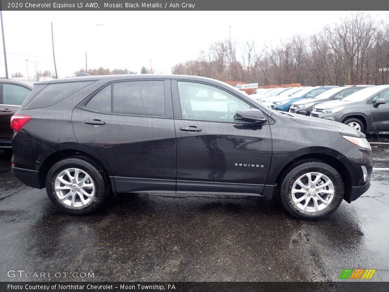 Mosaic Black Metallic / Ash Gray 2020 Chevrolet Equinox LS AWD