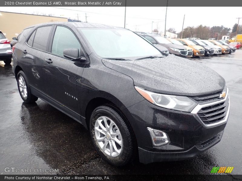 Mosaic Black Metallic / Ash Gray 2020 Chevrolet Equinox LS AWD