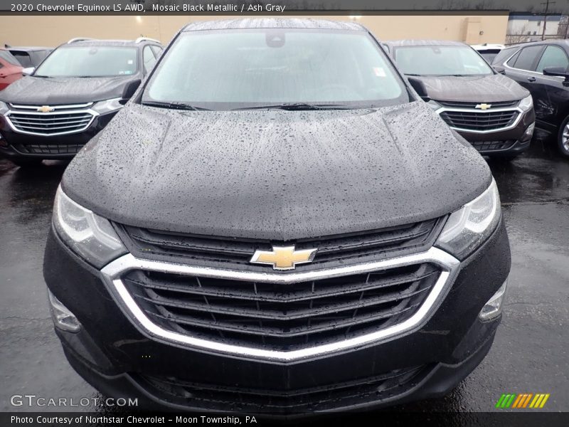 Mosaic Black Metallic / Ash Gray 2020 Chevrolet Equinox LS AWD