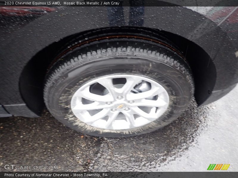 Mosaic Black Metallic / Ash Gray 2020 Chevrolet Equinox LS AWD