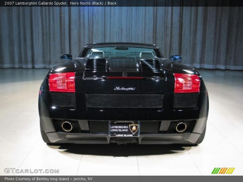 Nero Noctis (Black) / Black 2007 Lamborghini Gallardo Spyder