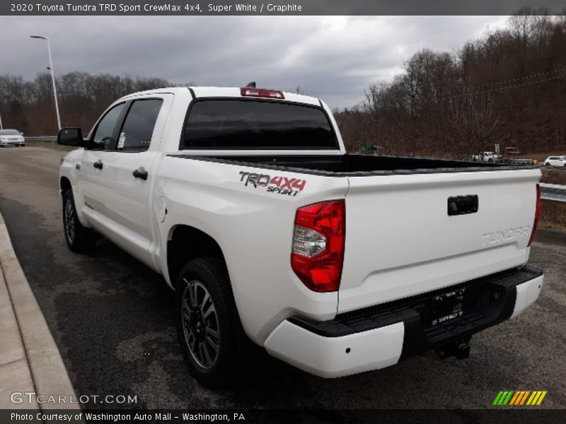 Super White / Graphite 2020 Toyota Tundra TRD Sport CrewMax 4x4