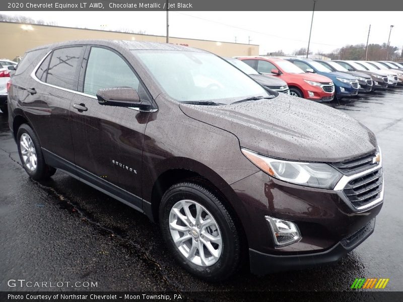 Chocolate Metallic / Jet Black 2020 Chevrolet Equinox LT AWD