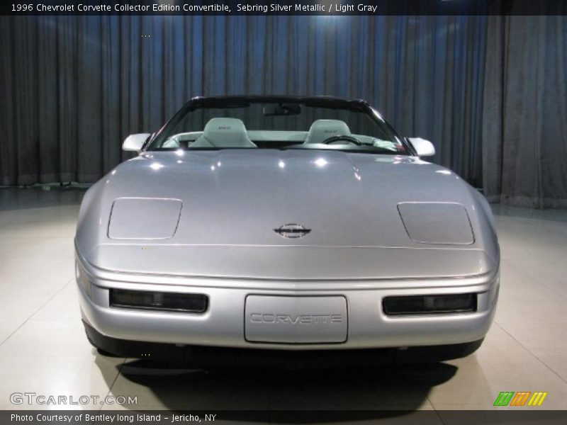 Sebring Silver Metallic / Light Gray 1996 Chevrolet Corvette Collector Edition Convertible