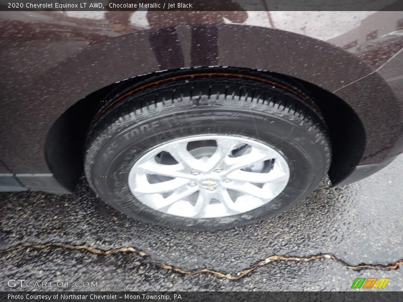 Chocolate Metallic / Jet Black 2020 Chevrolet Equinox LT AWD