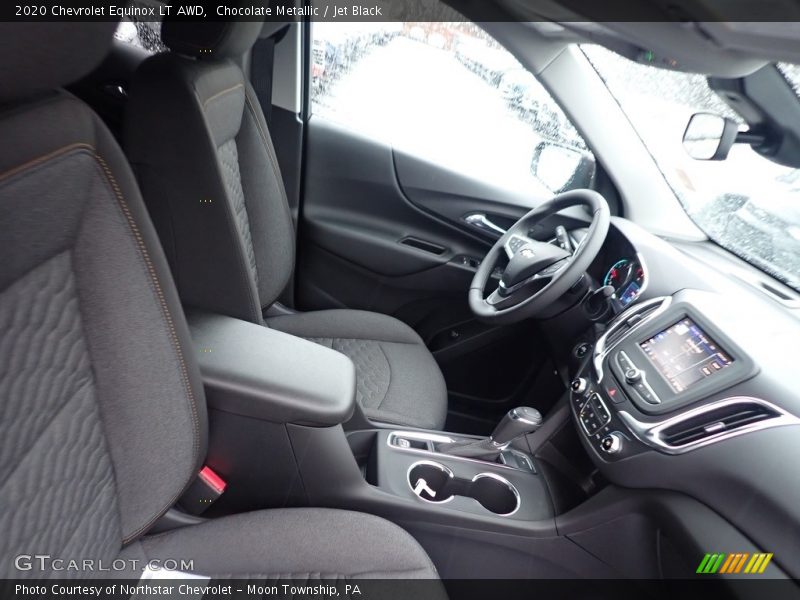 Chocolate Metallic / Jet Black 2020 Chevrolet Equinox LT AWD