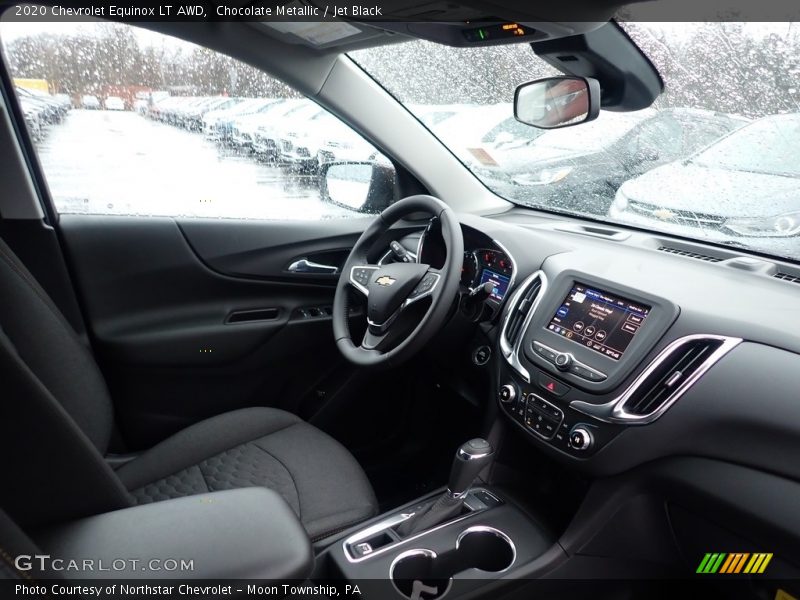 Chocolate Metallic / Jet Black 2020 Chevrolet Equinox LT AWD