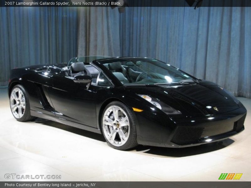 Nero Noctis (Black) / Black 2007 Lamborghini Gallardo Spyder