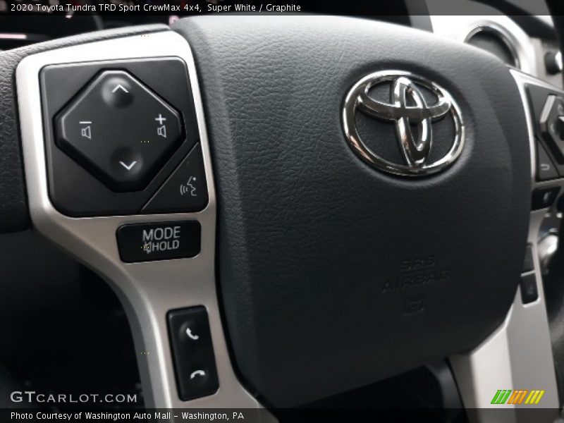 Super White / Graphite 2020 Toyota Tundra TRD Sport CrewMax 4x4