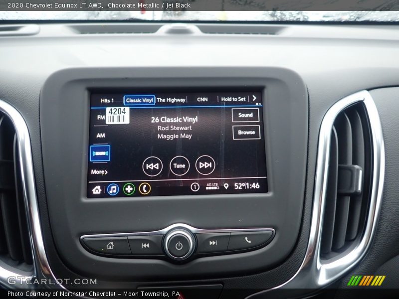 Chocolate Metallic / Jet Black 2020 Chevrolet Equinox LT AWD