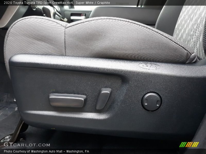Super White / Graphite 2020 Toyota Tundra TRD Sport CrewMax 4x4
