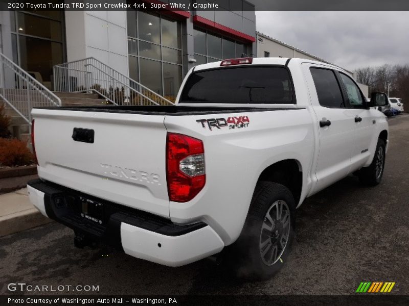 Super White / Graphite 2020 Toyota Tundra TRD Sport CrewMax 4x4