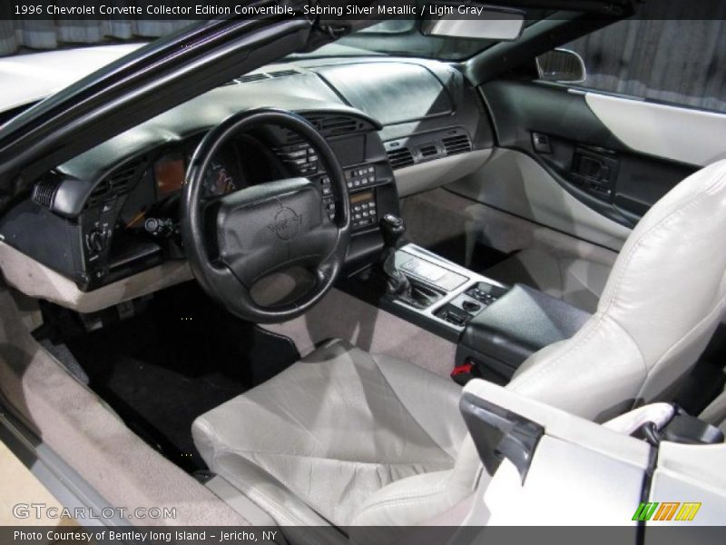 Sebring Silver Metallic / Light Gray 1996 Chevrolet Corvette Collector Edition Convertible