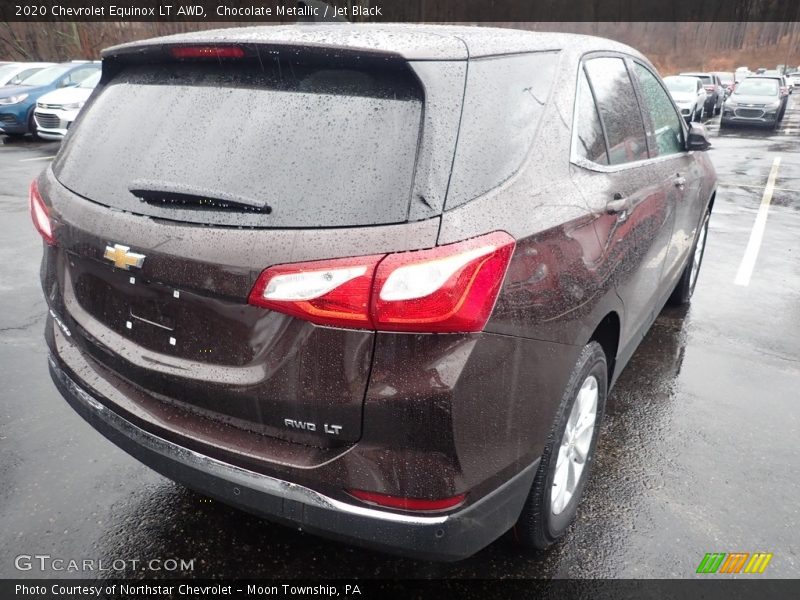 Chocolate Metallic / Jet Black 2020 Chevrolet Equinox LT AWD