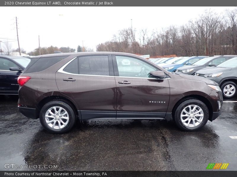 Chocolate Metallic / Jet Black 2020 Chevrolet Equinox LT AWD