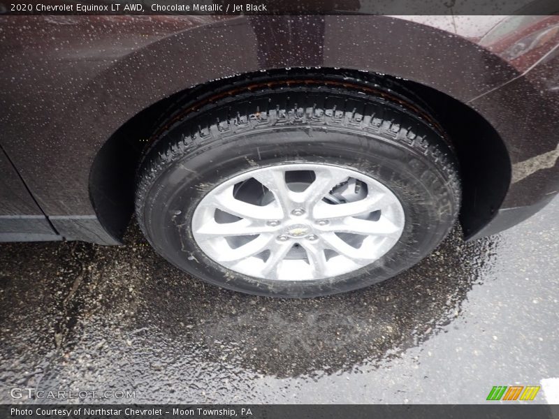 Chocolate Metallic / Jet Black 2020 Chevrolet Equinox LT AWD