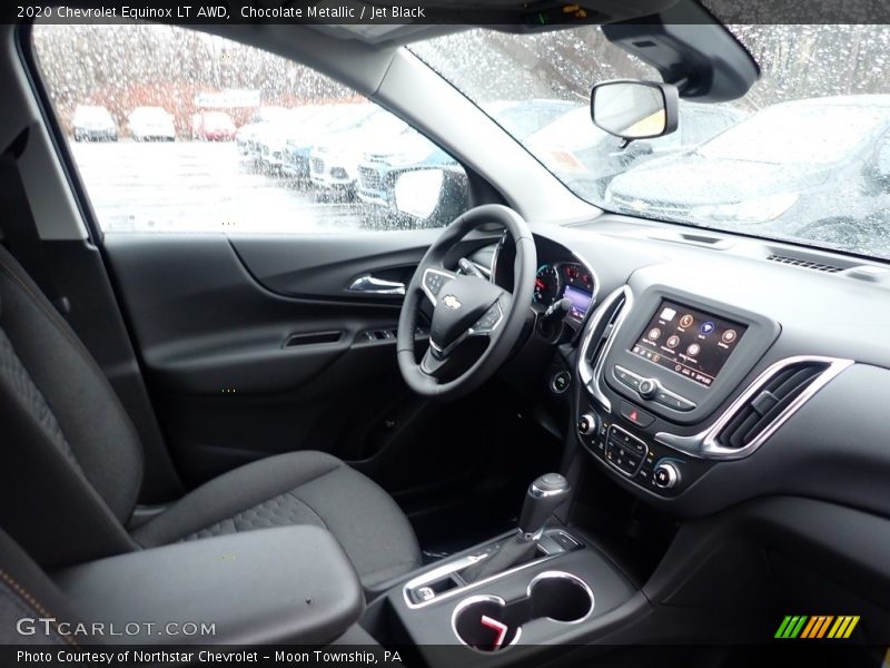 Chocolate Metallic / Jet Black 2020 Chevrolet Equinox LT AWD