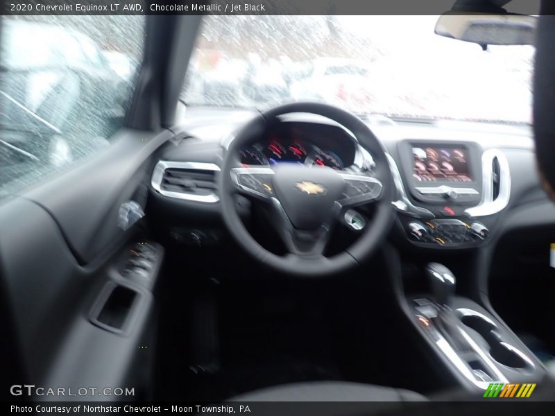 Chocolate Metallic / Jet Black 2020 Chevrolet Equinox LT AWD