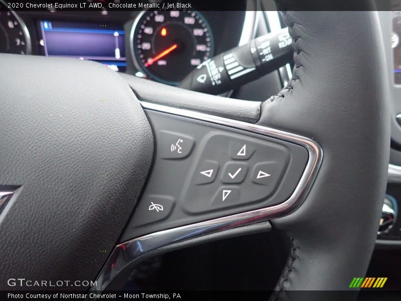 Chocolate Metallic / Jet Black 2020 Chevrolet Equinox LT AWD