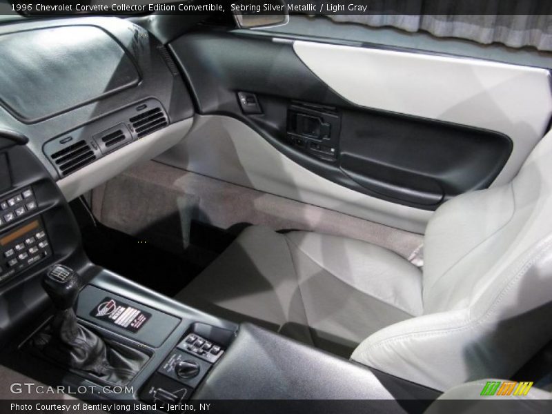 Sebring Silver Metallic / Light Gray 1996 Chevrolet Corvette Collector Edition Convertible