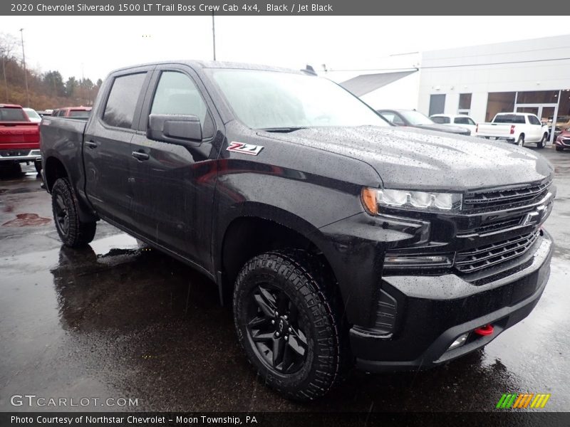 Black / Jet Black 2020 Chevrolet Silverado 1500 LT Trail Boss Crew Cab 4x4