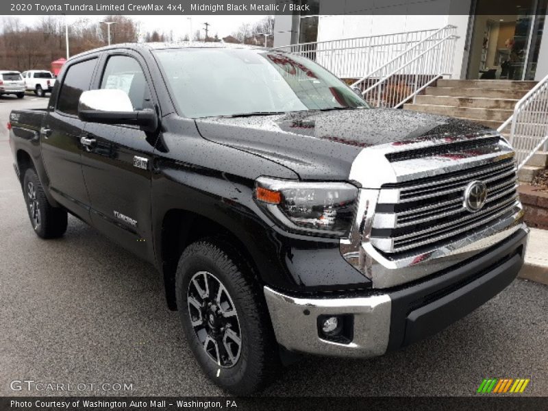 Midnight Black Metallic / Black 2020 Toyota Tundra Limited CrewMax 4x4