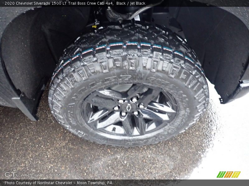 Black / Jet Black 2020 Chevrolet Silverado 1500 LT Trail Boss Crew Cab 4x4