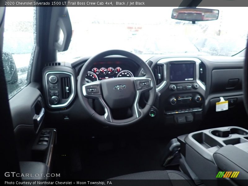 Black / Jet Black 2020 Chevrolet Silverado 1500 LT Trail Boss Crew Cab 4x4