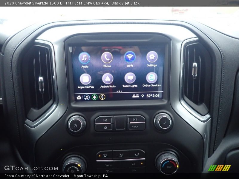 Black / Jet Black 2020 Chevrolet Silverado 1500 LT Trail Boss Crew Cab 4x4