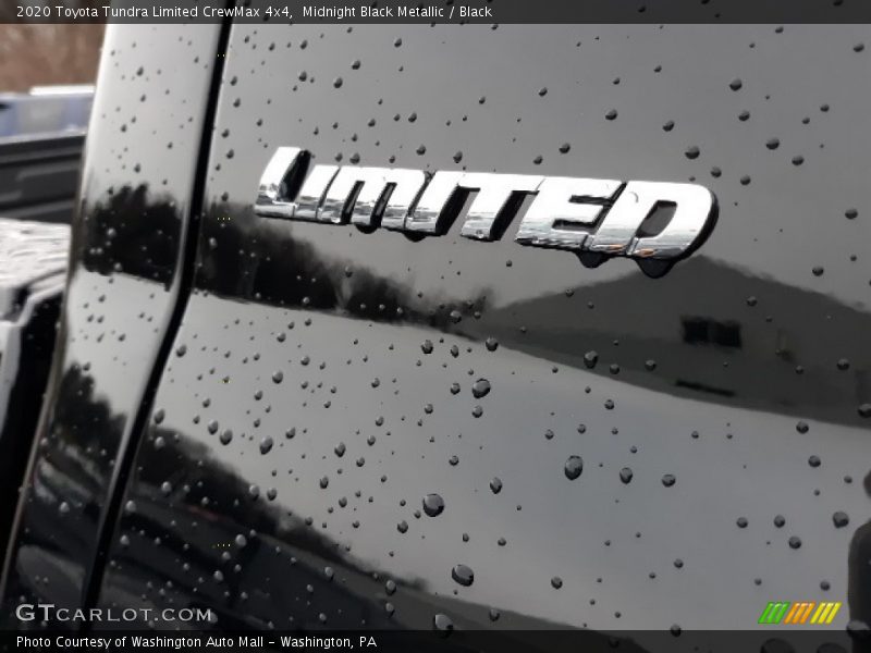 Midnight Black Metallic / Black 2020 Toyota Tundra Limited CrewMax 4x4