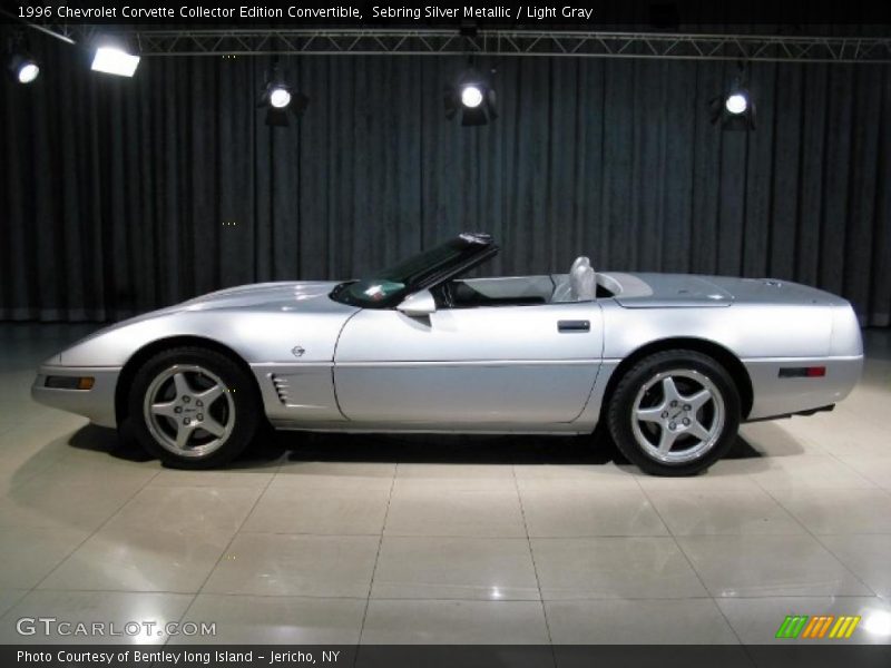  1996 Corvette Collector Edition Convertible Sebring Silver Metallic
