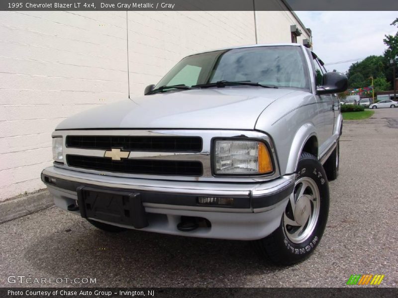 Dove Gray Metallic / Gray 1995 Chevrolet Blazer LT 4x4