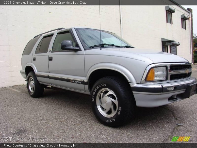 Dove Gray Metallic / Gray 1995 Chevrolet Blazer LT 4x4