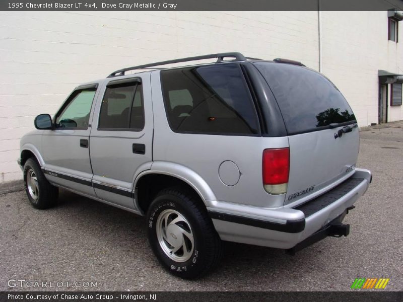 Dove Gray Metallic / Gray 1995 Chevrolet Blazer LT 4x4