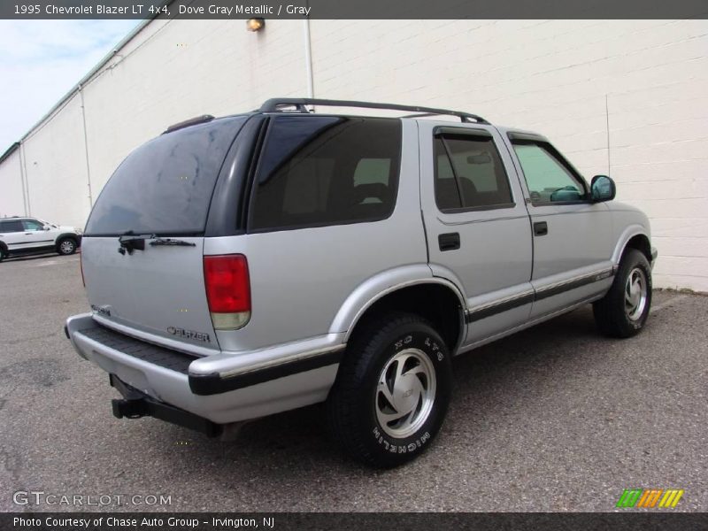 Dove Gray Metallic / Gray 1995 Chevrolet Blazer LT 4x4