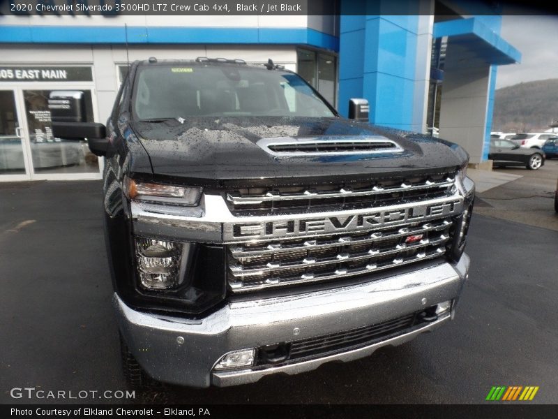 Black / Jet Black 2020 Chevrolet Silverado 3500HD LTZ Crew Cab 4x4